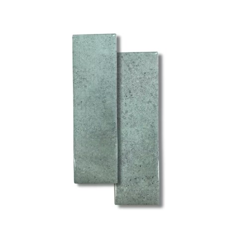 Cerámica de pared Brick Aquarela Mint 7,5x25 cm Brillante Cerámica De Pared Brick Aquarela Mint 7,5x25 Cm Brillante