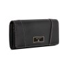Small Leather Good Fleura Slg Phone Clutch Wallet Black