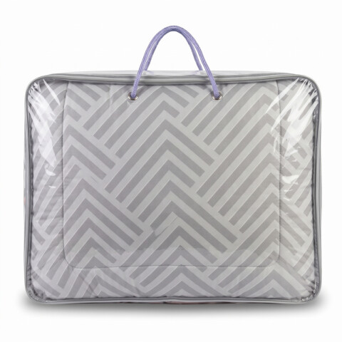 Acolchado 2 Plazas Doble Faz Microfibra Térmico 195 x 230cm - Zigzag Gris Acolchado 2 Plazas Doble Faz Microfibra Térmico 195 x 230cm - Zigzag Gris