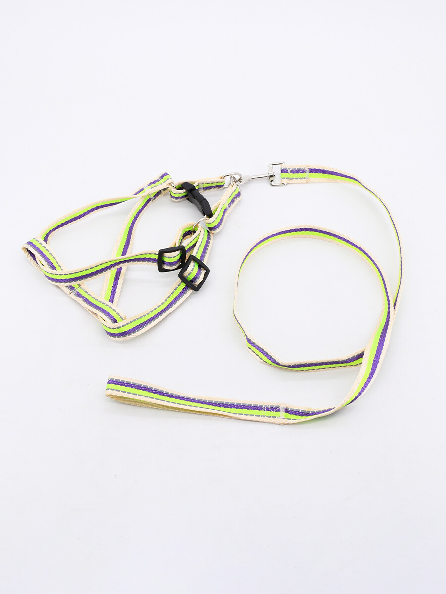 ARNÉS AJUSTABLE LOLA CON CORREA CINTA - AMARILLO 