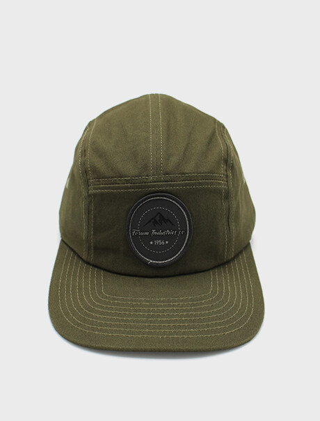 Gorro Visera Plana Verde