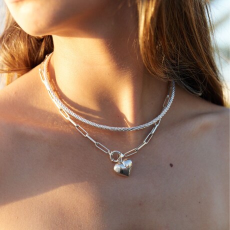 Dije Corazón Liso - Plata 925 Dije Corazón Liso - Plata 925