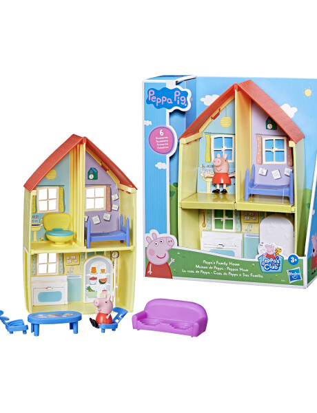 Set La Casa de Peppa Pig + Figura Hasbro Set La Casa de Peppa Pig + Figura Hasbro