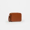 Mini Bag Lane En Efecto Cuero Zaffiano Marron