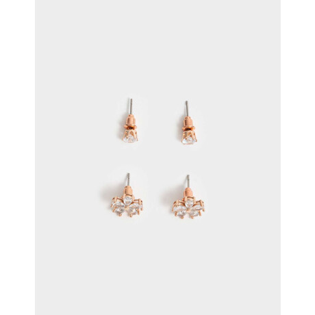 Aros Sets Premium Rose Dorado Oro Rosa