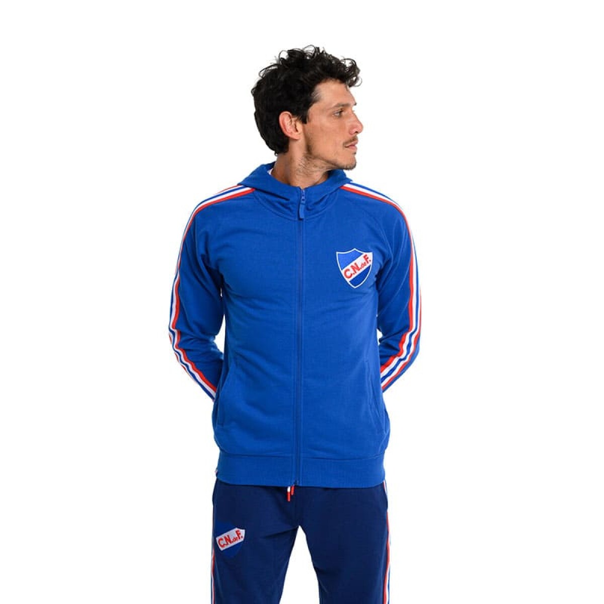 Campera Umbro de Nacional de Hombre - 40121712 - Azul Francia-rojo 