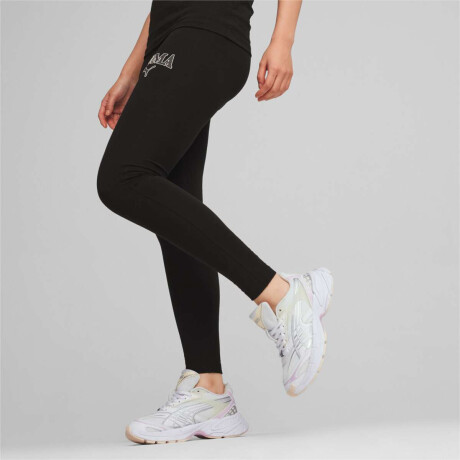 Pantalón Largo Puma Squad High-Waist Leggings de Mujer Negro