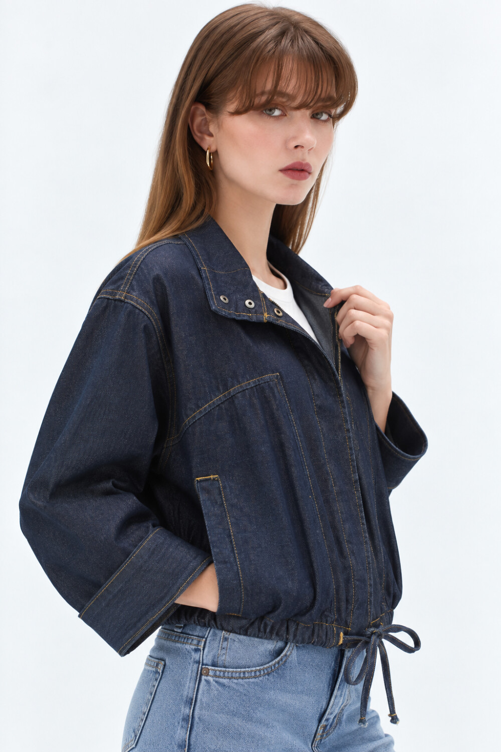 Campera Arthos Azul Indigo
