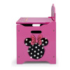 Baúl en madera Infantil para juguetes Disney Minnie Mouse Baúl en madera Infantil para juguetes Disney Minnie Mouse