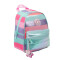 Mochila Infantil Footy Emoticon Verde Agua - Violeta - Rosado