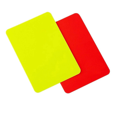 Set 2 Tarjetas Árbitro Referee Fútbol+ Libreta+ Lápiz Set 2 Tarjetas Árbitro Referee Fútbol+ Libreta+ Lápiz