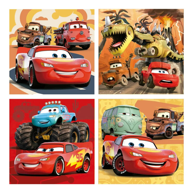 Puzzle Valija Cars 4 En 1 Educa Puzzle Valija Cars 4 En 1 Educa