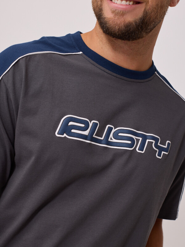 T-SHIRT ZOREN RUSTY Gris