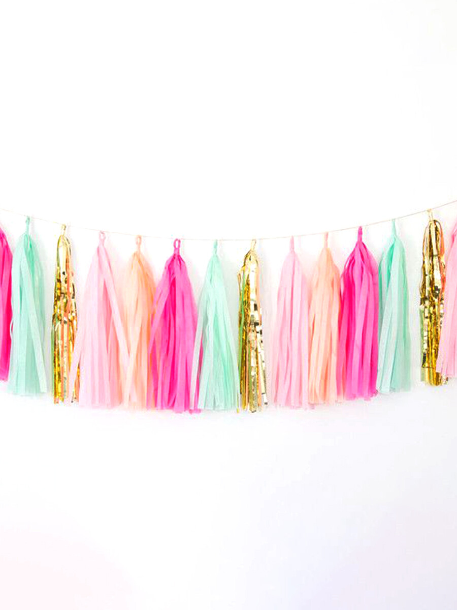 FLECOS COLORES CON DORADO - MULTICOLOR 