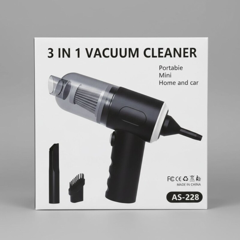 Mini Aspiradora Portátil 3 en 1 Recargable USB N/a