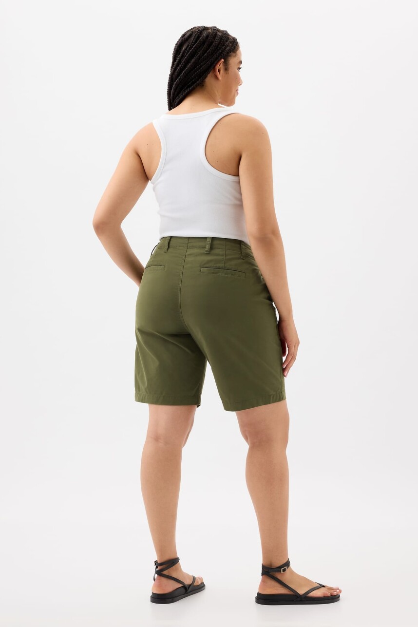 Bermuda Downtown Mujer Army Jacket Green