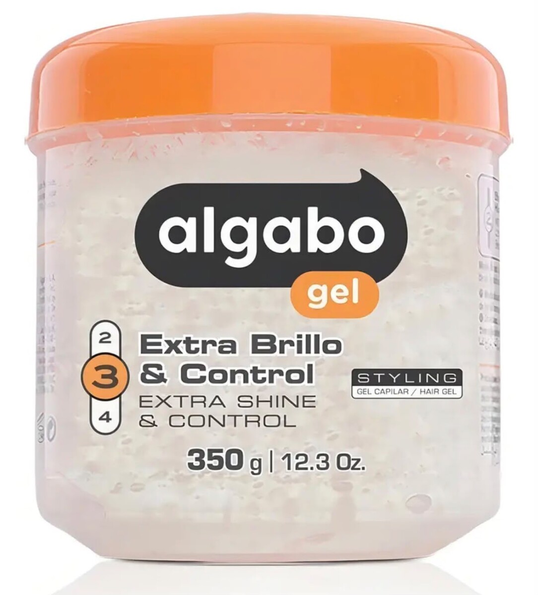 Algabo Gel Capilar - Extra Brillo & Control 350g 