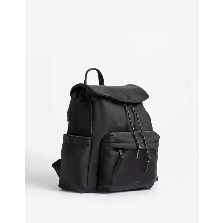 Mochila De Nylon Negro