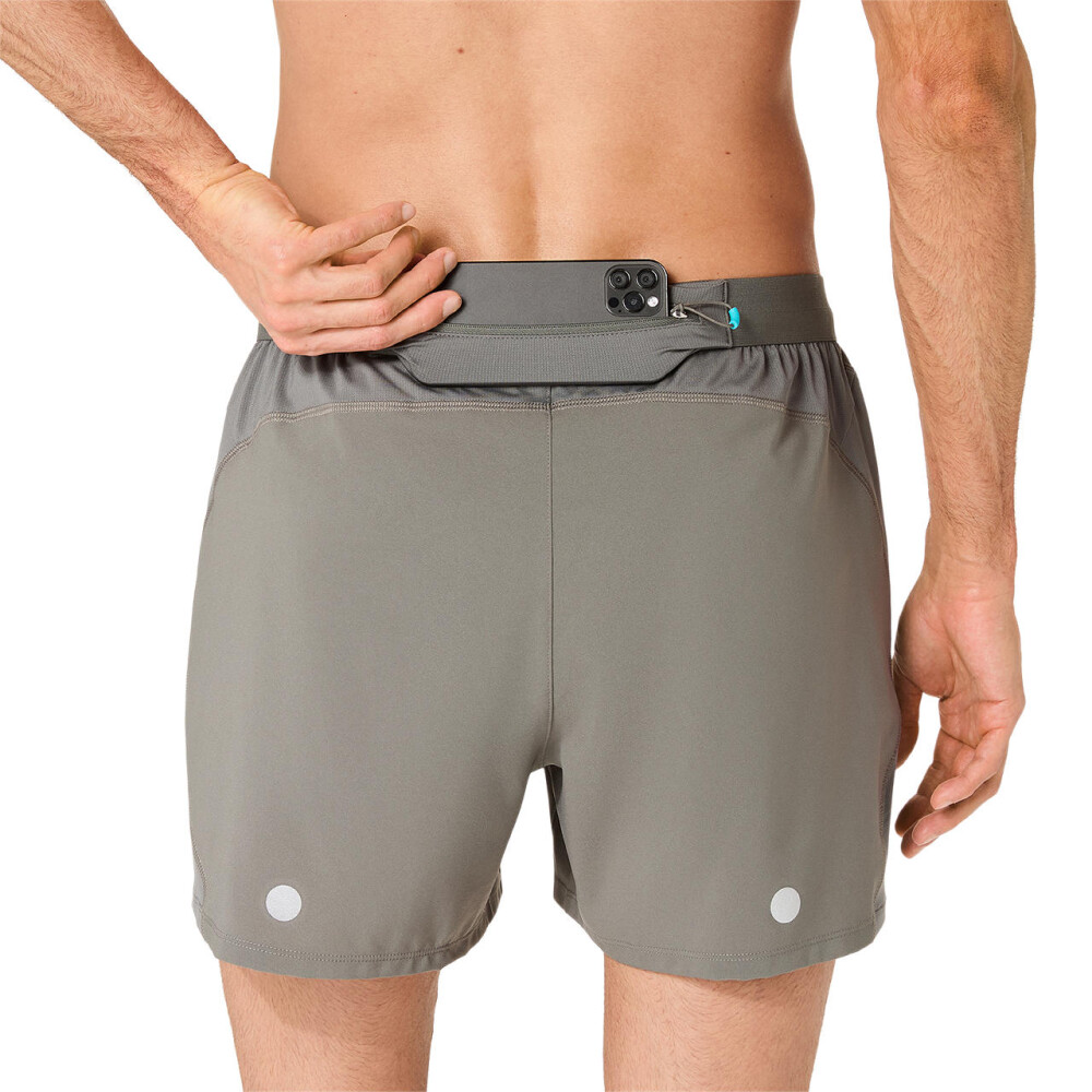 Short Running Road 5In Hombre Truffle Grey