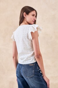 Blusa Calados Crudo