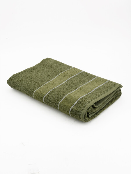 TOALLA DE BAÑO VELVET VERDE MUSGO