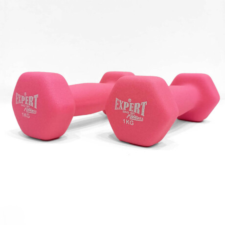 Set 6 Mancuerna Expert Vinilo 12kg Total C/estuche Fit013054