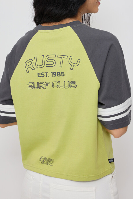 T-SHIRT NAYAN RUSTY Verde