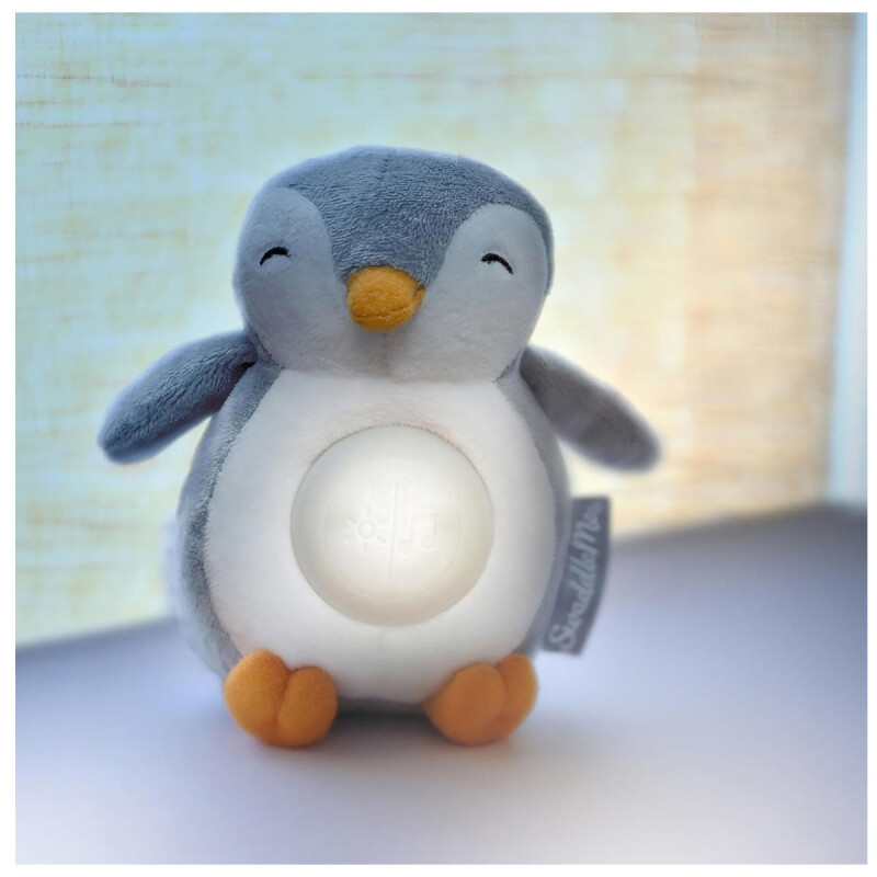 Pingüino peluche con música y luz para bebes Pingüino peluche con música y luz para bebes