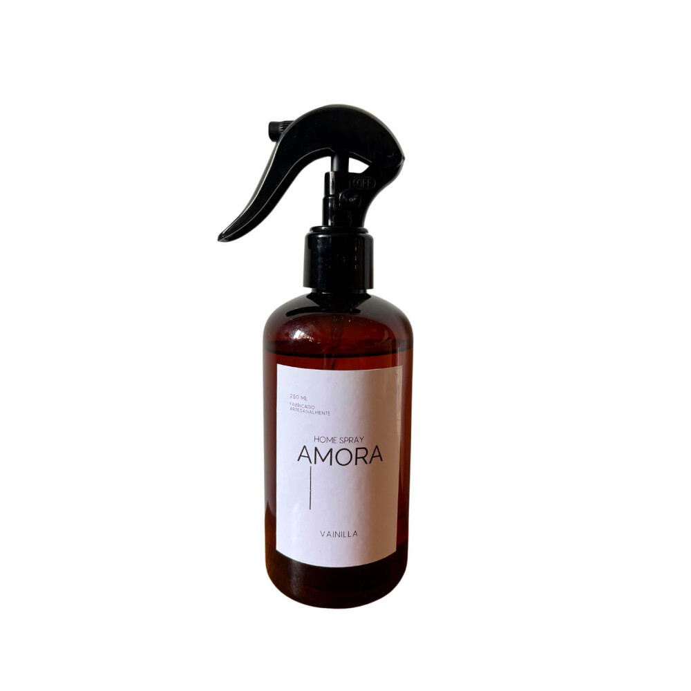 AROMATIZADOR 250ML PLASTICO MARRON AMORA