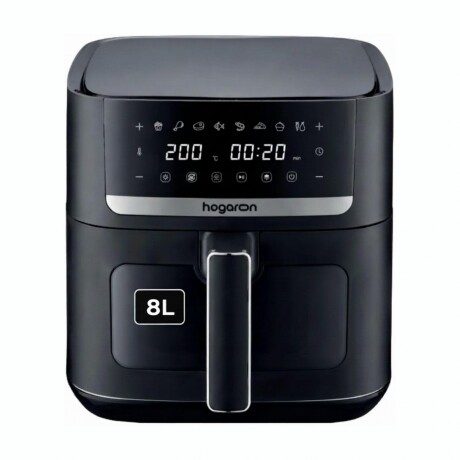 OUTLET - Freidora de Aire HOGARON 1800W Capacidad 8L Panel Digital Y Visor OUTLET - Freidora de Aire HOGARON 1800W Capacidad 8L Panel Digital Y Visor