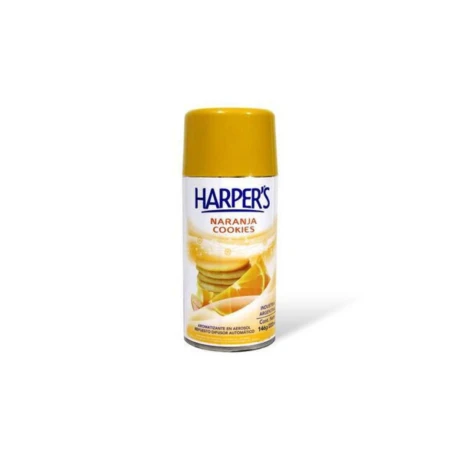 AROMATIZADOR AEROSOL HARPERS 220 ML NARANJA COOKIE AROMATIZADOR AEROSOL HARPERS 220 ML NARANJA COOKIE