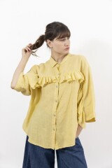 CAMISA LINO VOLADOS ALBA MAIZ