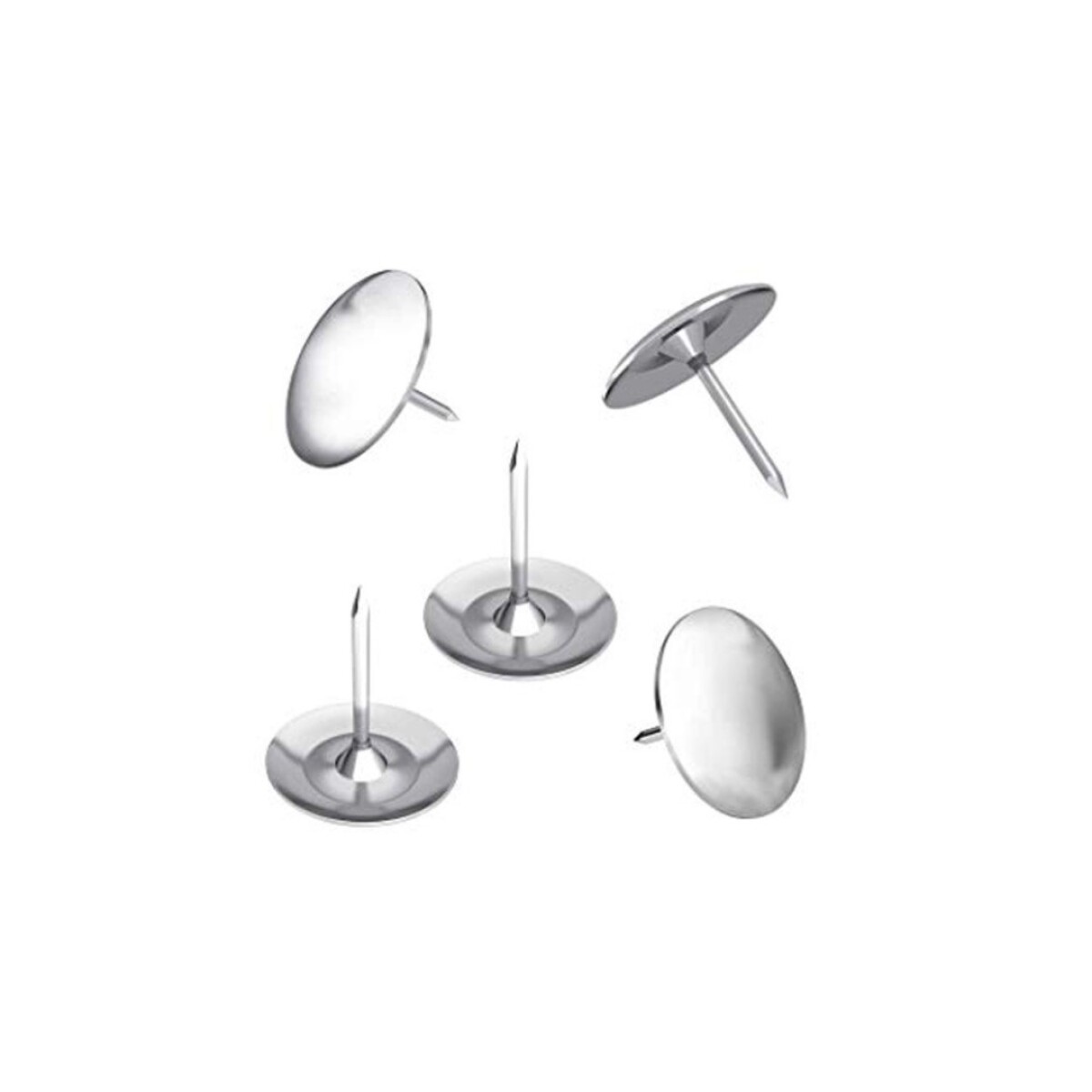 CHINCHES PLATEADOS X 50 UNIDADES - GRIS 