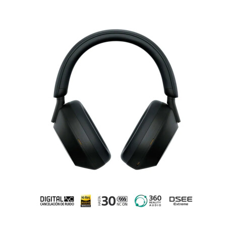 Auriculares Sony inalámbricos noise cancelling WH-1000XM5 Negro