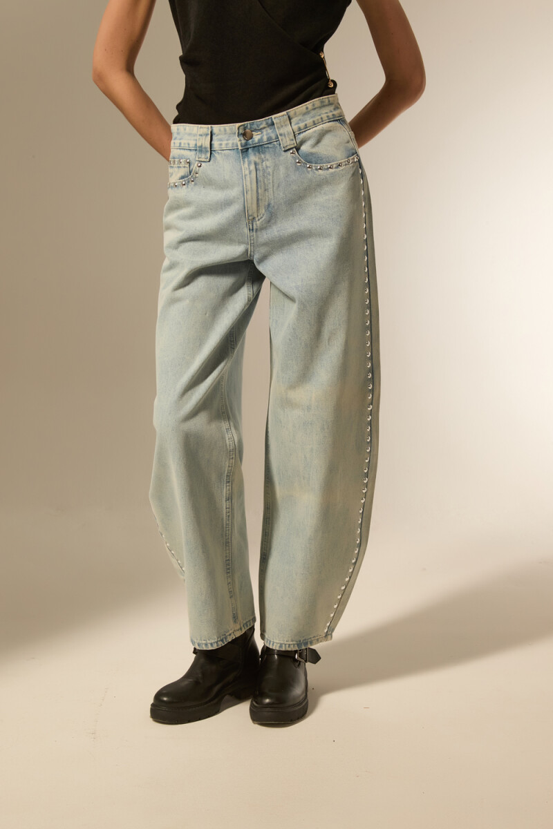 Pantalon Feron - Celeste 