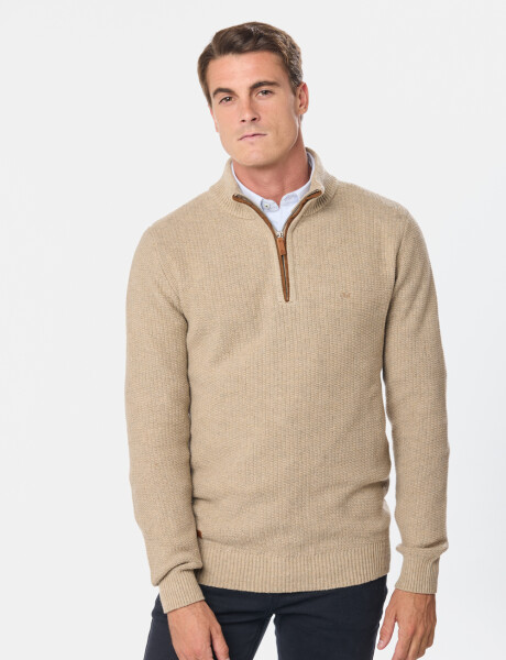 BUZO TEJIDO GRUESO Beige
