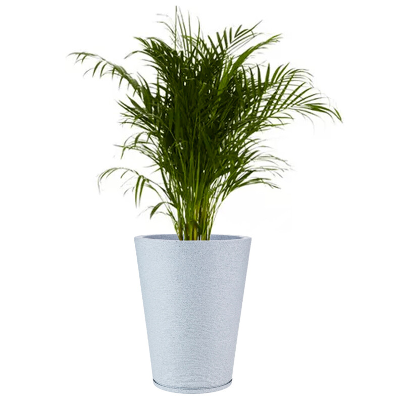 Maceta 38x57cm genebra graphito efecto piedra PIEDRA