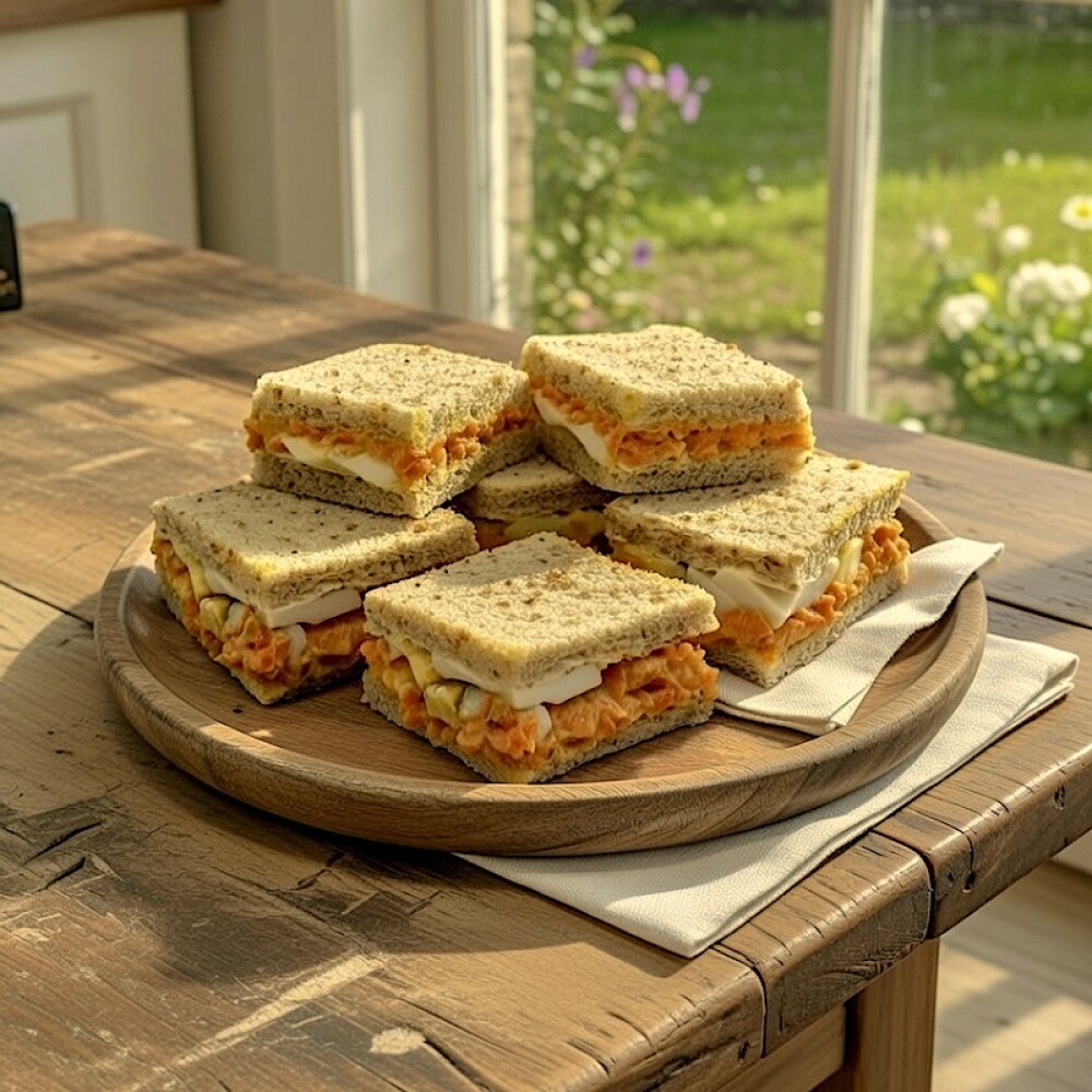 6 Sándwiches de Zanahoria y Ajo 6 Sándwiches de Zanahoria y Ajo