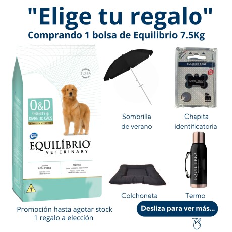 EQUILIBRIO PERRO OBESITY & DIABETIC 7.5 KGS Equilibrio Perro Obesity & Diabetic 7.5 Kgs