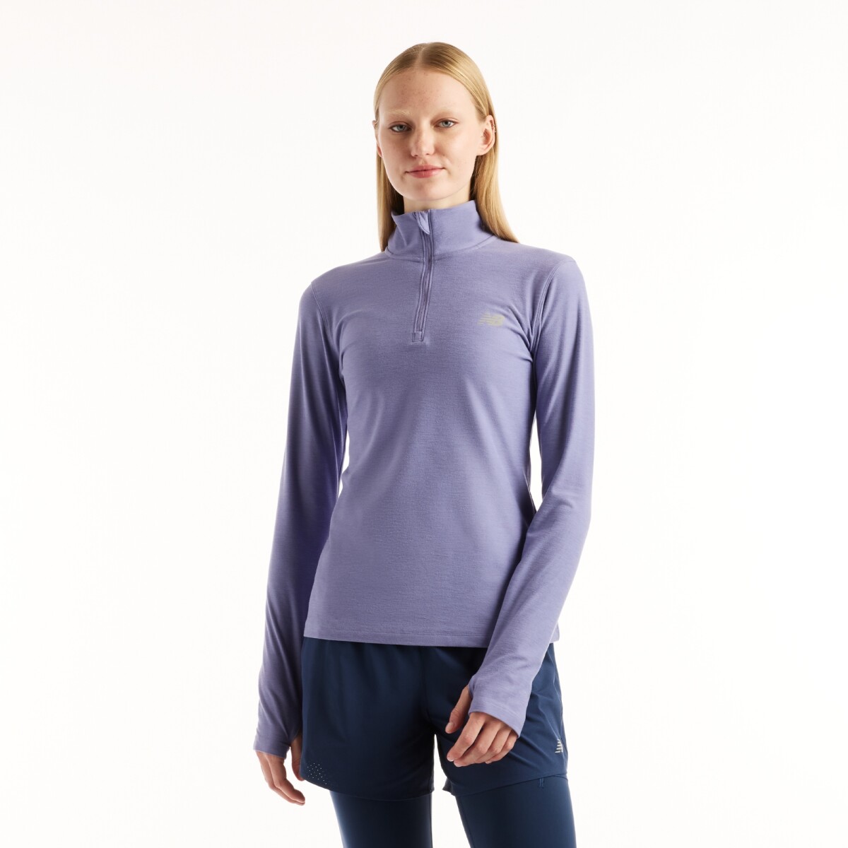 Buzo New Balance de Dama - Sport Essentials - WT41150DSV - PURPLE 