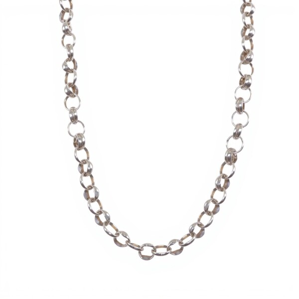 Cadena rolo doble -Plata 925 -Sin piedra -CD5084 sinpiedra