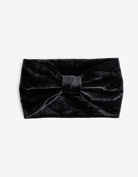 Vinchas Textiles Lisas Vinchas Textiles Cozy - Negro