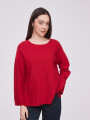 Sweater Inna Rojo Oscuro