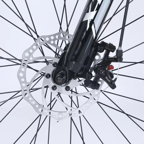 BICICLETA MONTAÑA RODADO 29 CON AMORTIGUADORES Y COMPONENTES SHIMANO - 7 CAMBIOS ROJO