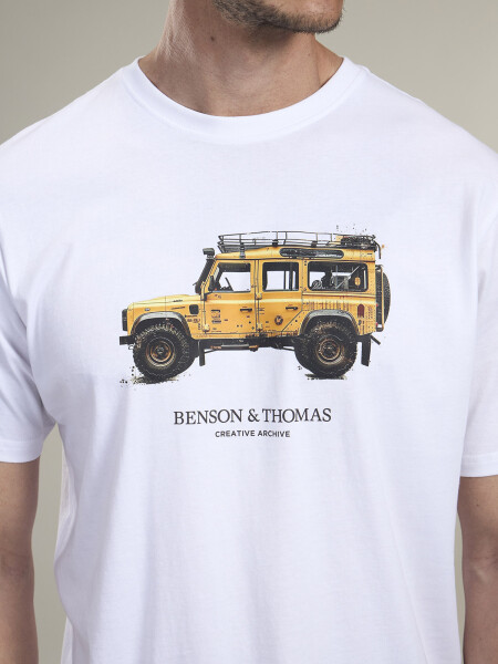 T-SHIRT TRUCK BLANCO
