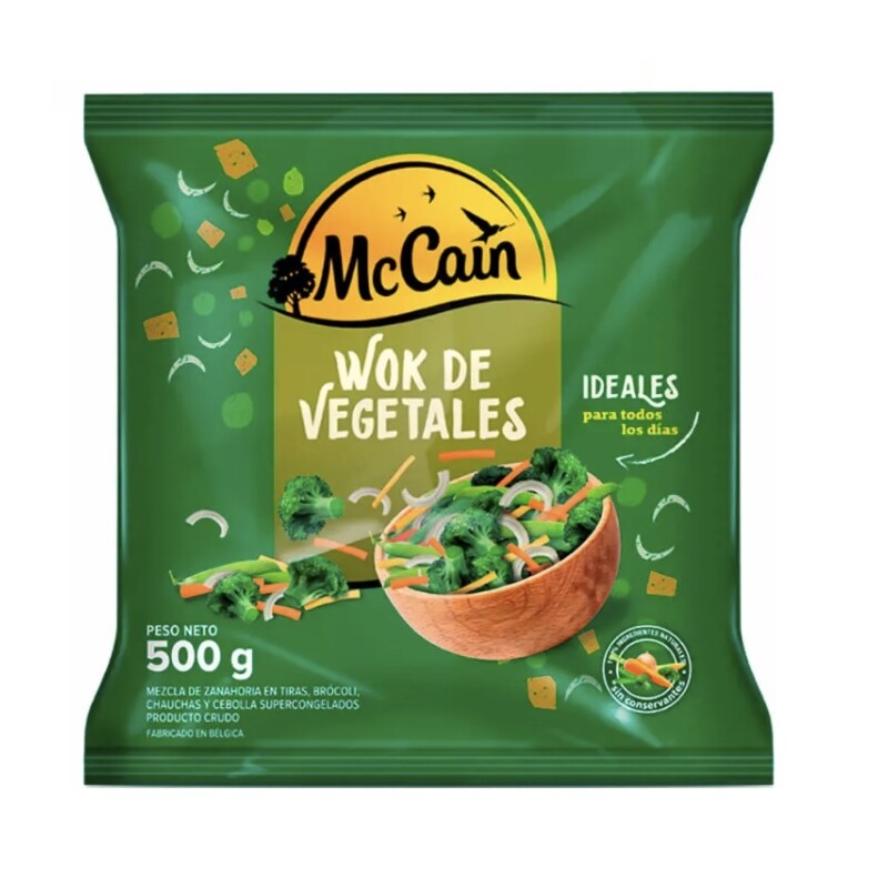 WOK VEGETALES 500G +SOLO PDE O WEB+ WOK VEGETALES 500G +SOLO PDE O WEB+