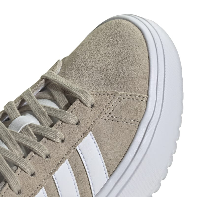Championes Adidas GRAND COURT PLATFORM de Mujer - IH2408 Beige-blanco