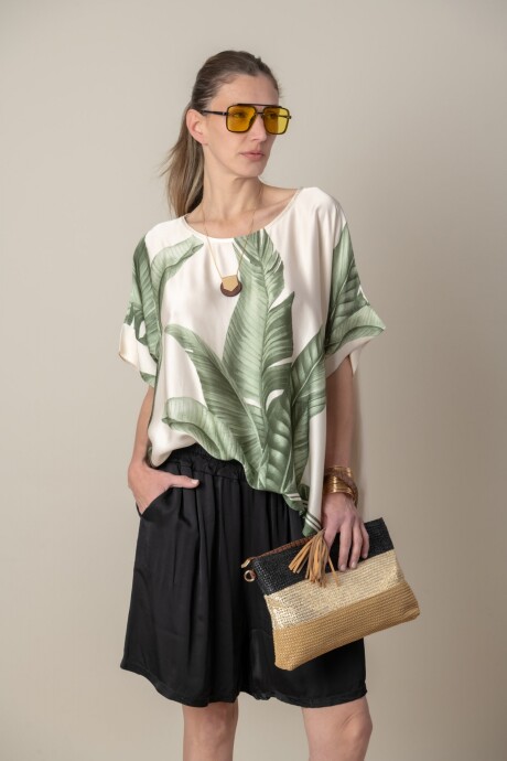 BLUSA PALMA Verde