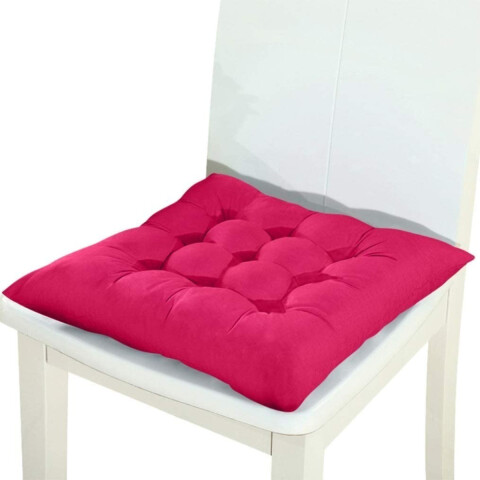 Almohadon Cuadrado Para Silla Eames Butaca Auto Colores Variante Rosa Chicle