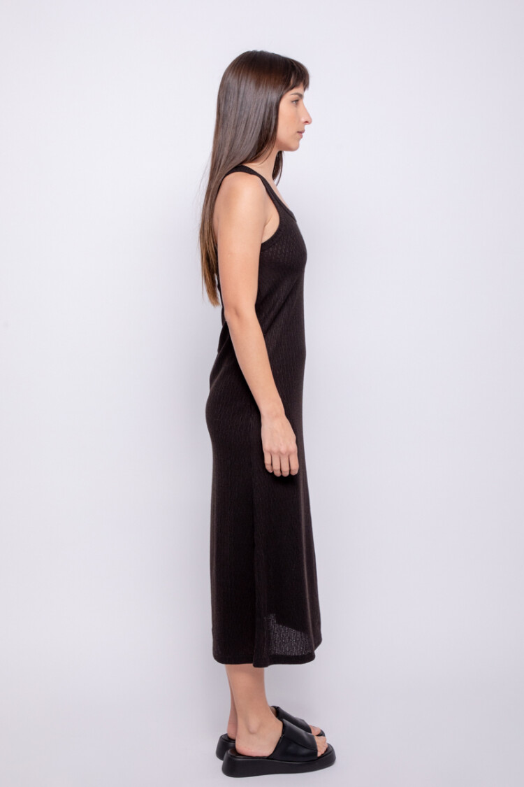 VESTIDO KNOT Negro